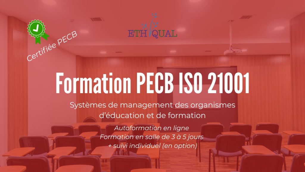 Formation ISO 21001 Ethiqual
